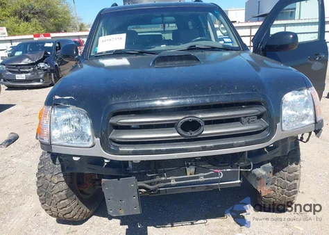 2001 Toyota Sequoia Sr5 V8 from USA, damaged, VIN 5TDBT44A21S012191